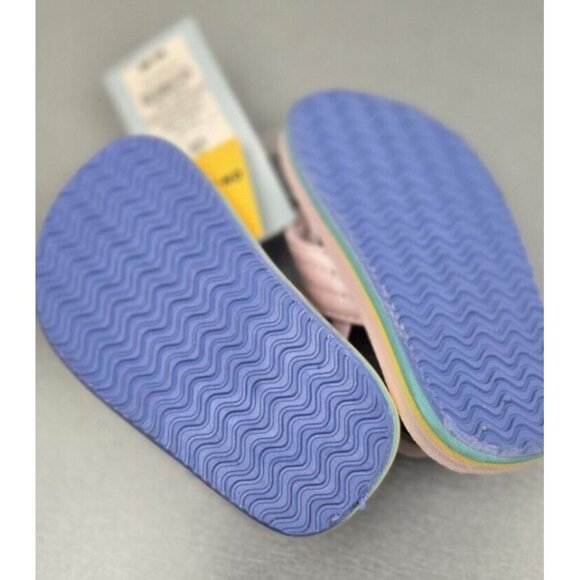 Cat & Jack Sandals Summer Pink Beach Summer Flip Flop Toddler Girls Size 5/6 - Picture 5 of 7